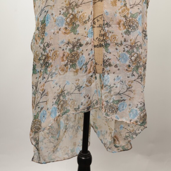 Sheer Floral Cardigan size 1X - Picture 3 of 8